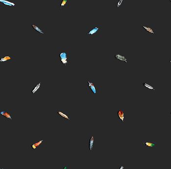 375593-男装大气缤纷羽毛印花