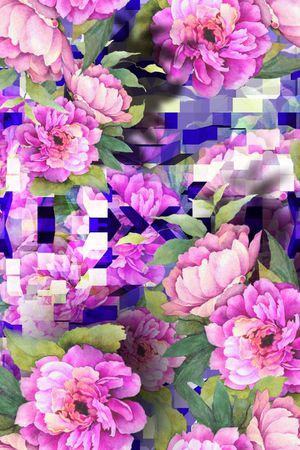 格子印花华亿平台图片