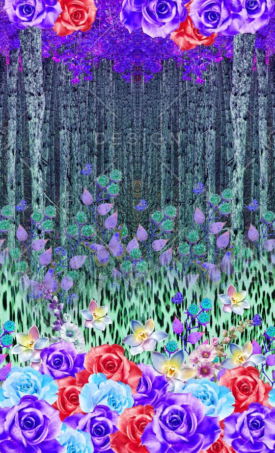 风景印花华亿平台图片