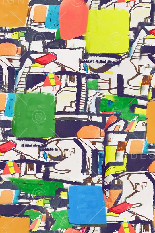 涂鸦印花华亿平台图片