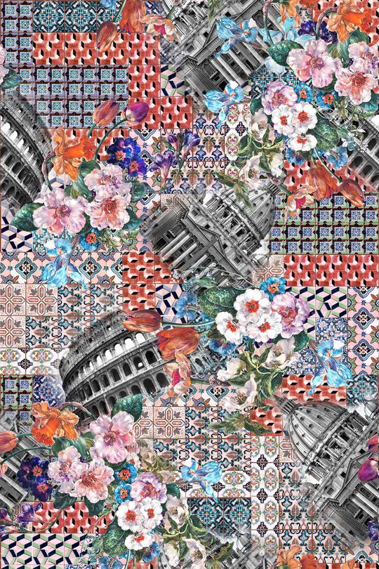 民族风印花华亿平台图片