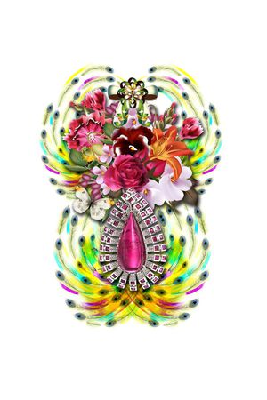 时尚印花华亿平台图片