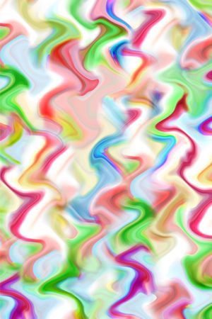 波浪 彩色 渐变 纹路印花华亿平台图片