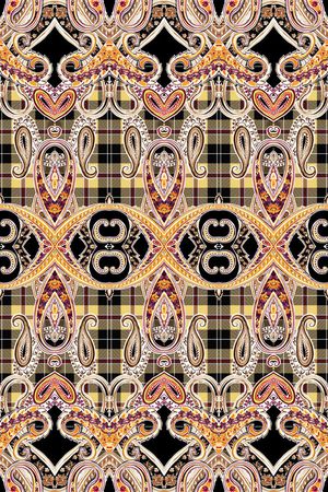 复古印花华亿平台图片