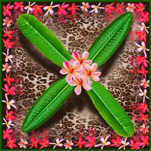 热带风印花华亿平台图片