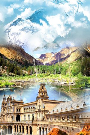 风景印花华亿平台图片