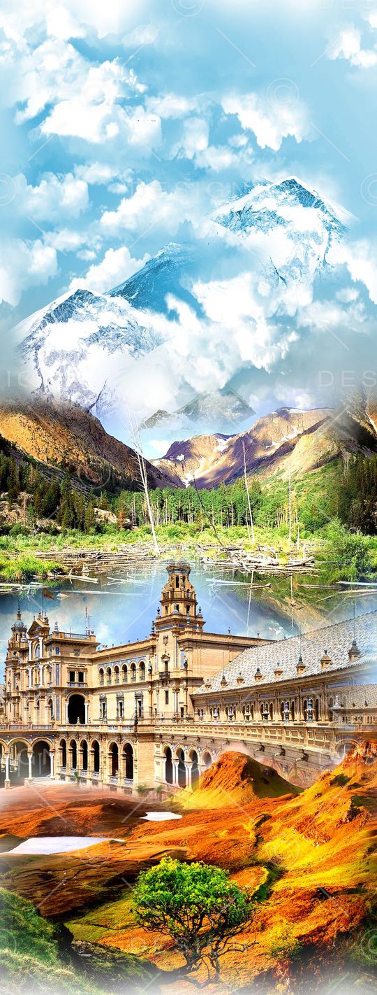 风景印花华亿平台图片