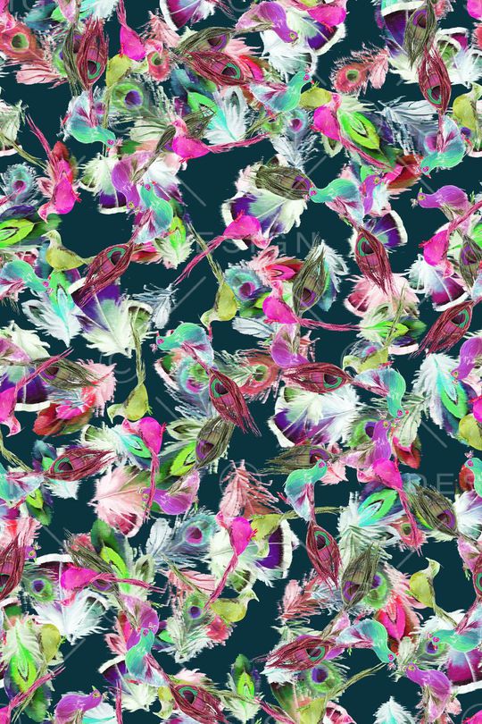 休闲印花华亿平台图片