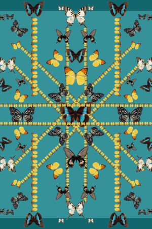 复古印花华亿平台图片