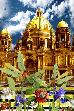 欧式印花华亿平台图片