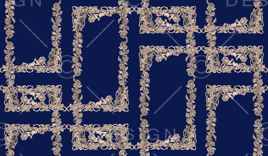 欧式花纹印花华亿平台图片