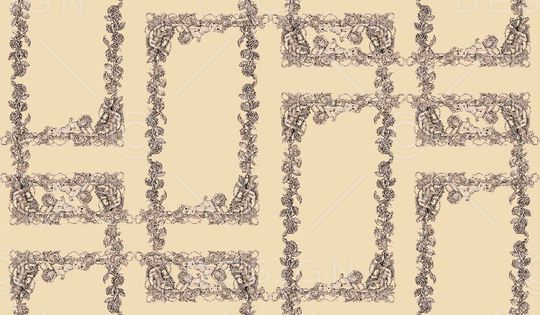 欧式花纹印花华亿平台图片