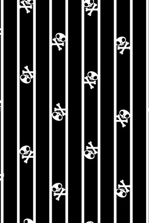 骷髅印花华亿平台图片