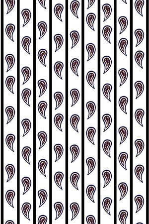 男装佩斯利印花华亿平台图片