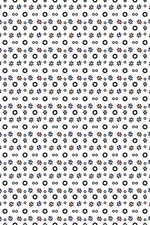 男装圆点脚印印花华亿平台图片