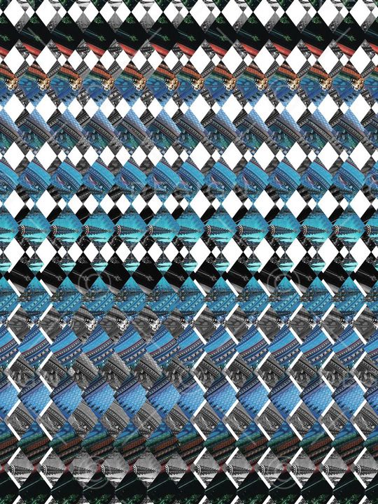 抽象印花华亿平台图片