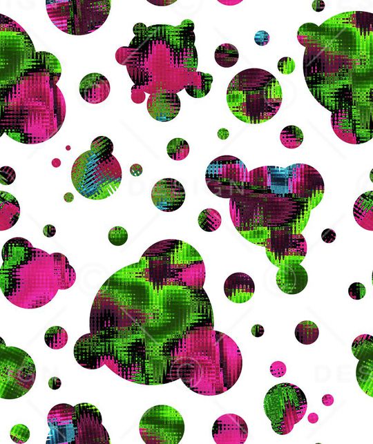 波点印花华亿平台图片