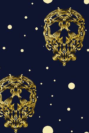 时尚靓仔骷髅头印花华亿平台图片