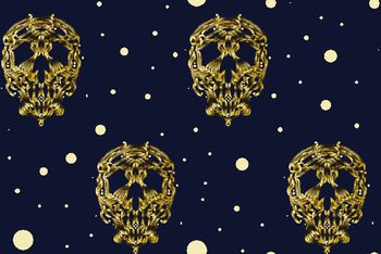 时尚靓仔骷髅头印花华亿平台图片