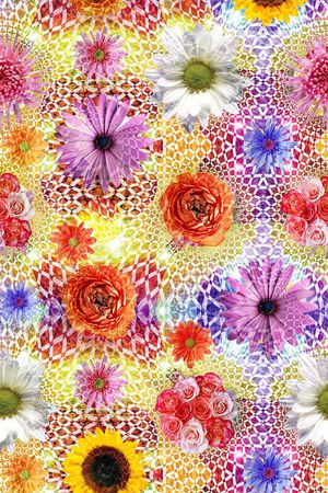 几何印花华亿平台图片