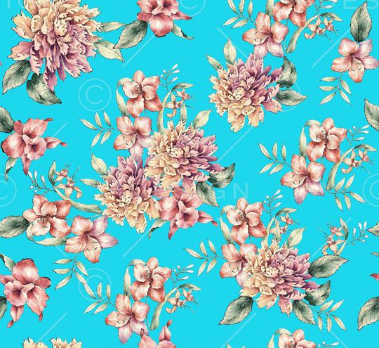 植物花卉印花华亿平台图片