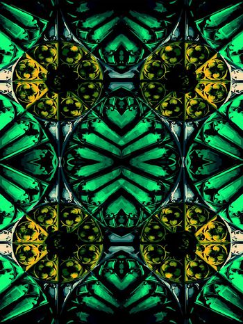 色彩 哥特印花华亿平台图片