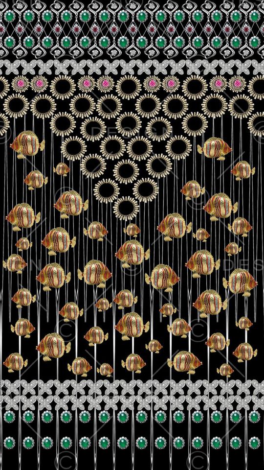 民族风印花华亿平台图片