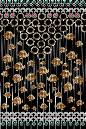 民族风印花华亿平台图片