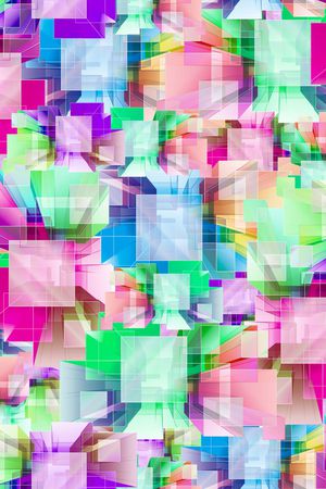 几何印花华亿平台图片