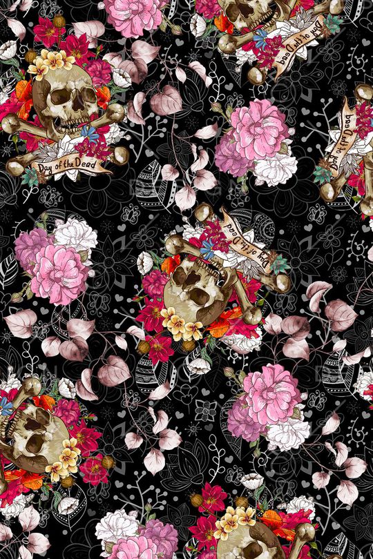 骷髅头印花华亿平台图片