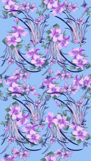 376341-清新水彩花卉