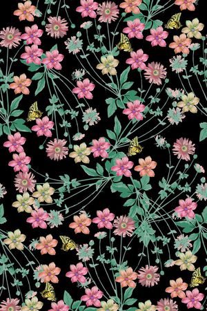 复古印花华亿平台图片