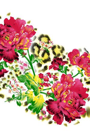 清新印花华亿平台图片