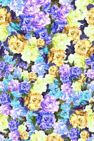 清新印花华亿平台图片