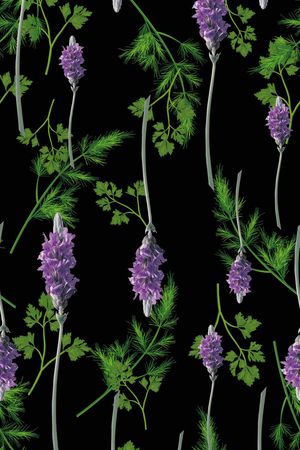 薰衣草印花华亿平台图片