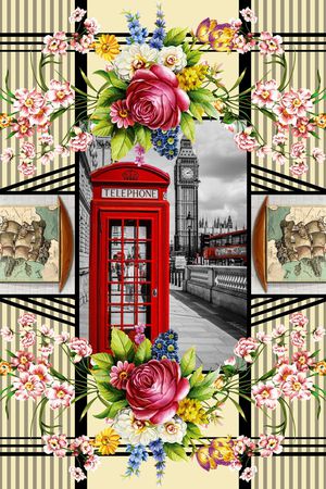 时尚印花华亿平台图片