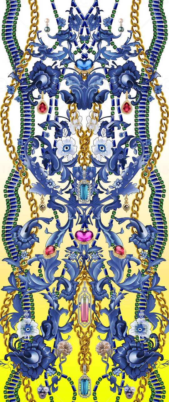 花纹印花华亿平台图片