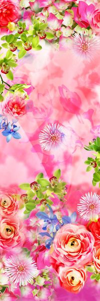 数码围巾印花华亿平台图片