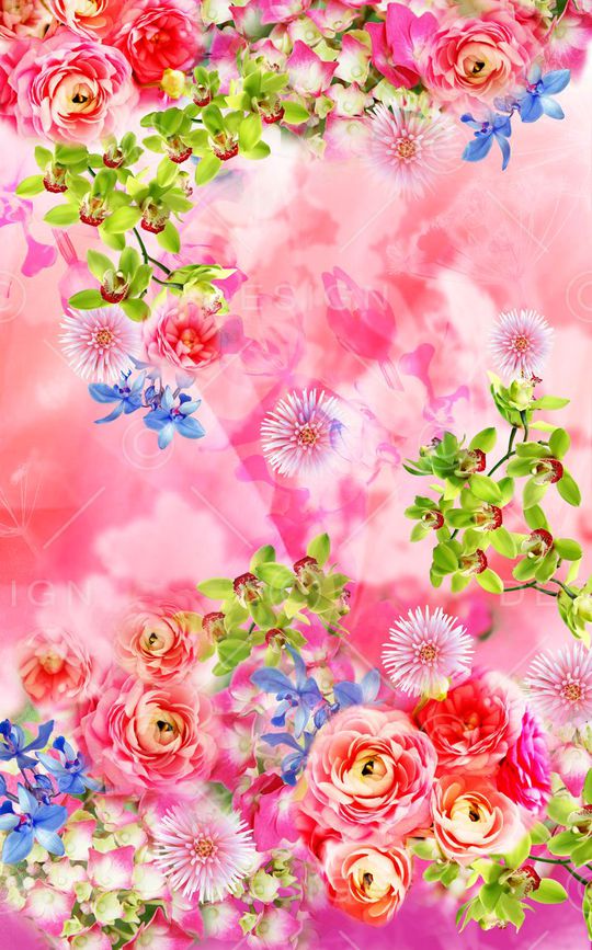 数码围巾印花华亿平台图片