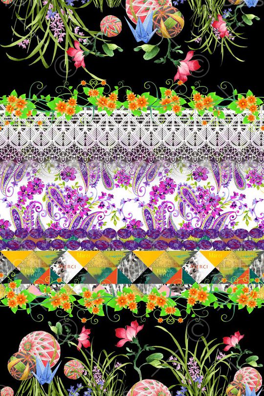 抽象印花华亿平台图片