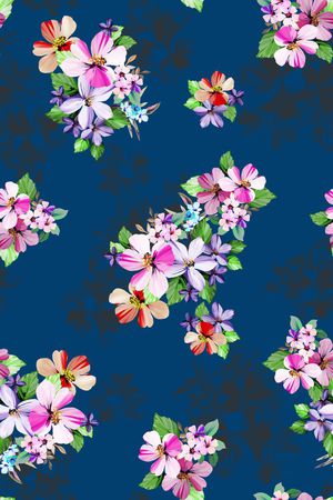 田园风印花华亿平台图片