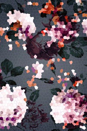 抽象印花华亿平台图片