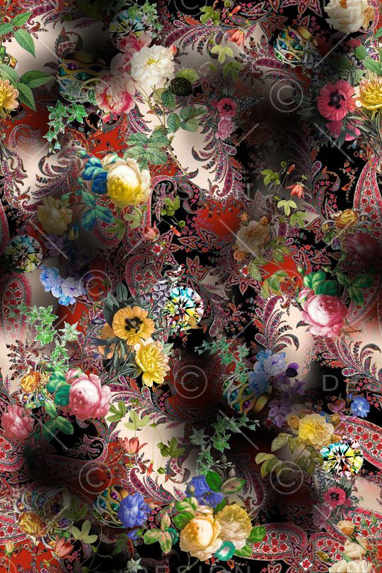 欧式印花华亿平台图片