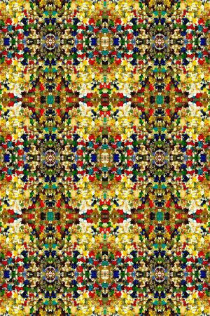 抽象印花华亿平台图片