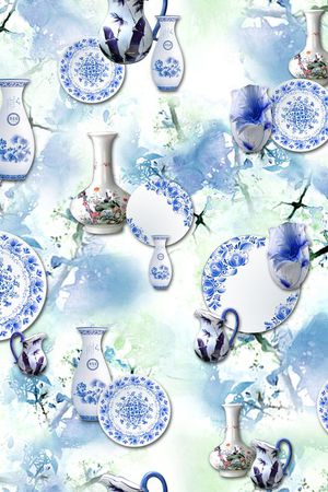 民族风印花华亿平台图片