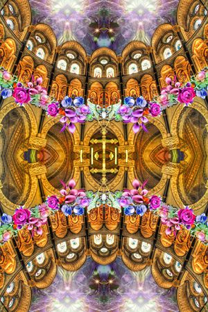 欧式印花华亿平台图片