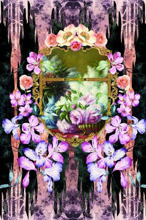 时尚印花华亿平台图片