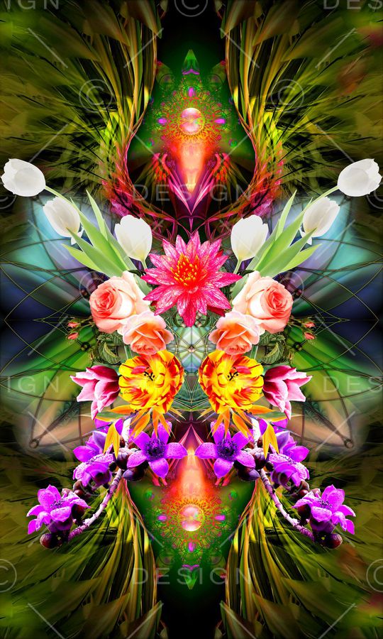 抽象印花华亿平台图片