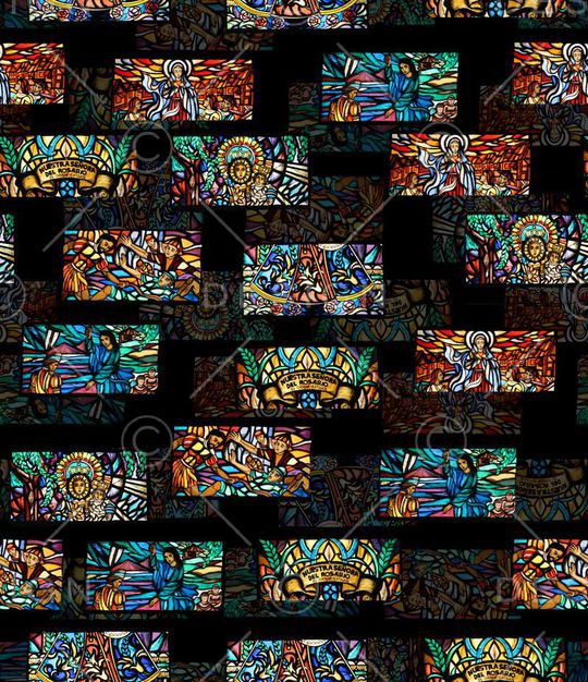 巴洛克印花华亿平台图片