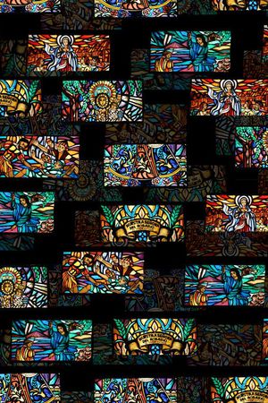 巴洛克印花华亿平台图片